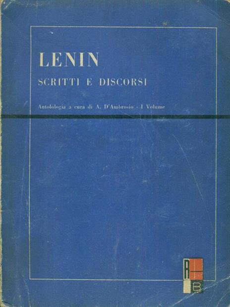 Scritti e discorsi I volume - Lenin - 6