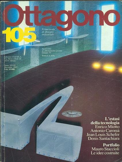 Ottagono 105 - copertina