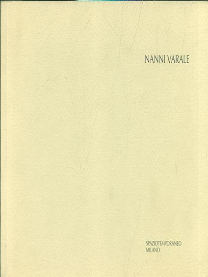 Nanni Varale 2003 - copertina