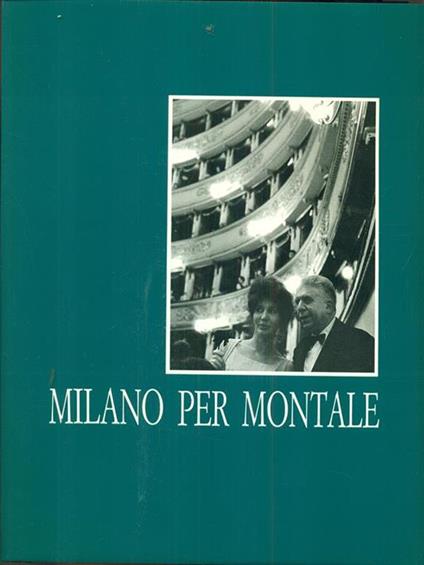 Milano per Montale - Vanni Scheiwiller - copertina