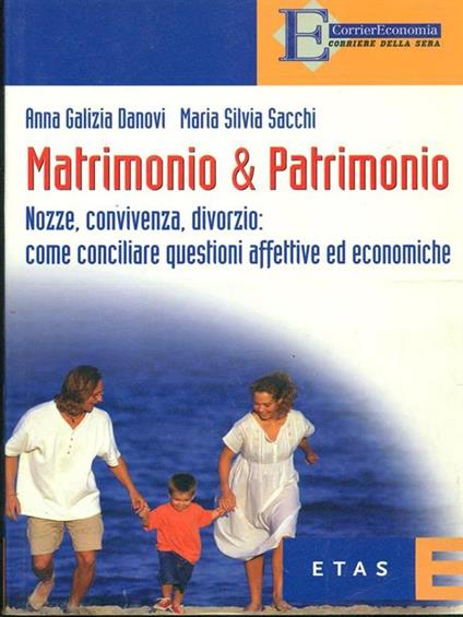 Matrimonio e patrimonio - copertina
