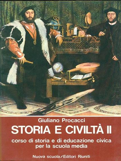 Storia e civiltà II - Giuliano Procacci - copertina