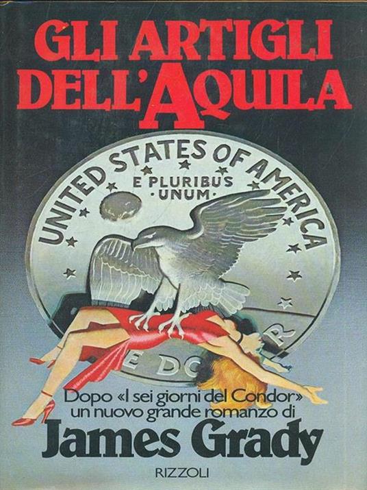 Gli artigli dell'Aquila - James Grady - copertina