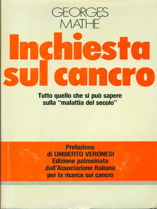 Inchiesta sul cancro