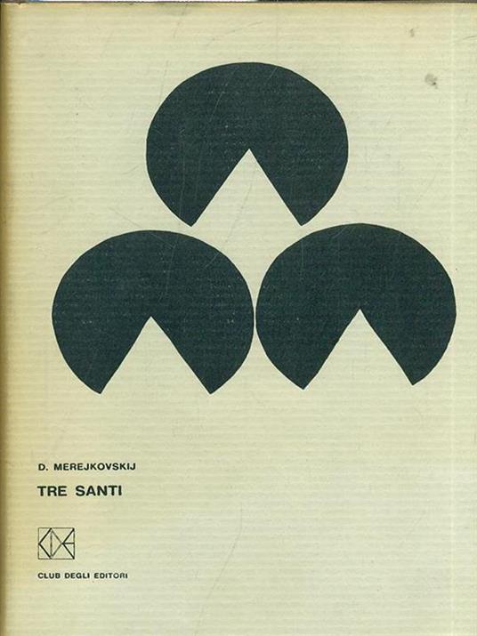Tre santi - copertina