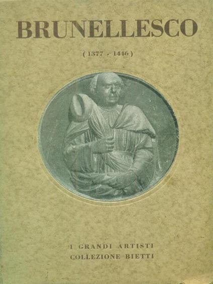 Brunellesco - A. Cantoni - copertina