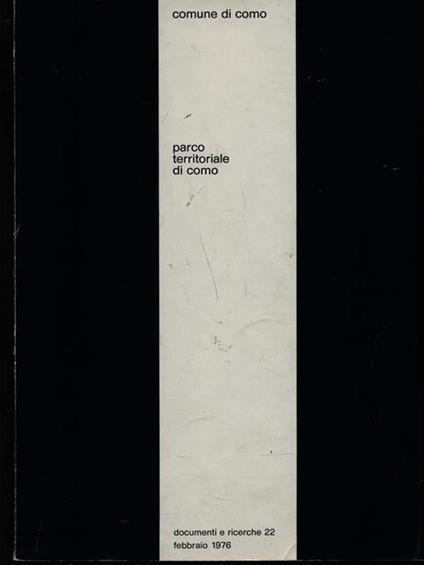 Parco territoriale di Como - copertina