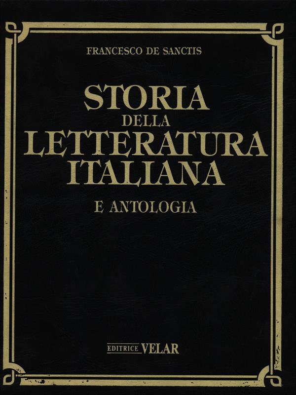 Storia della letteratura italiana e antologia 5vv