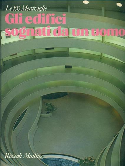 Gli edifici sognati da un uomo - copertina