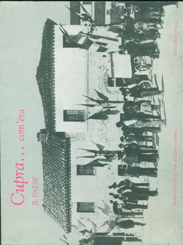 Cupra. com'era. Il paese