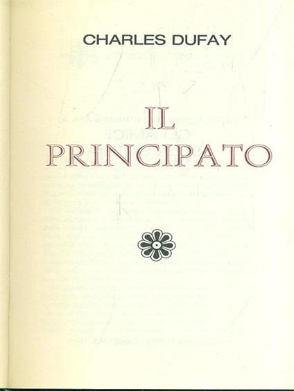 Storia moderna di Roma antica. Il principato - Charles François de Cisternay du Fay - copertina