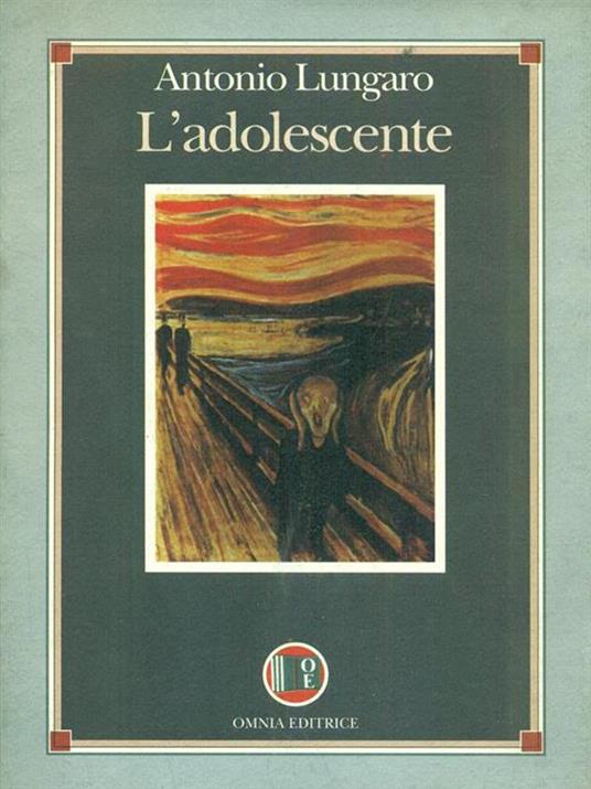L' adolescente - Antonio Lungaro - copertina