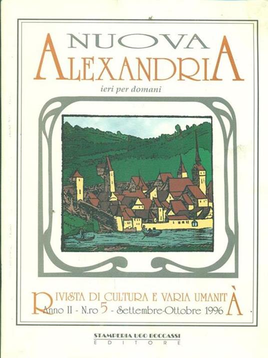 Nuova Alexandria anno II n -5 settembre/ottobre 1996 - copertina