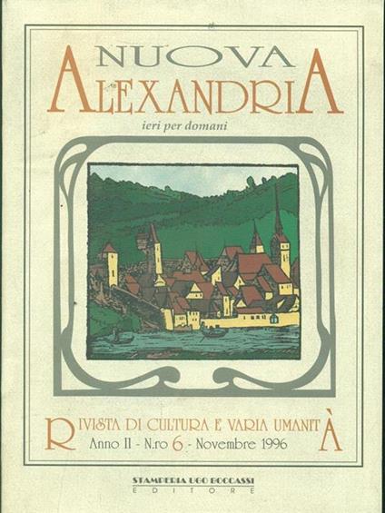 Nuova Alexandria anno II n 6/ novembre 1996 - copertina