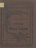 Storia di Manon Lescaut di: Antonio Prevost