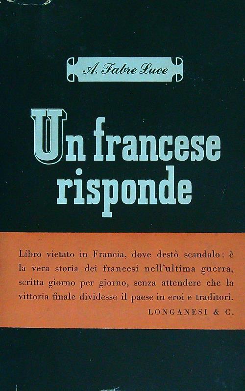 Un francese risponde di: Fabre-Luce