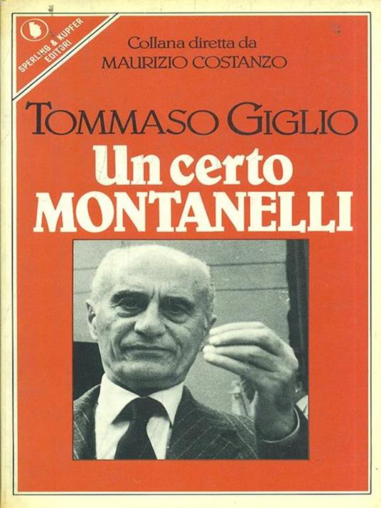 Un certo Montanelli - Tommaso Giglio - copertina