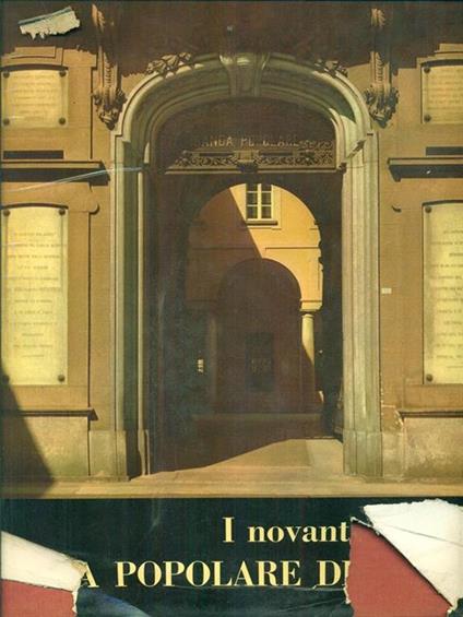 I novant'anni della Banca Popolare di Novara - copertina