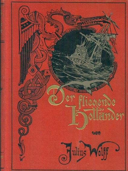Der fliegende hollander - Julius Wolff - copertina