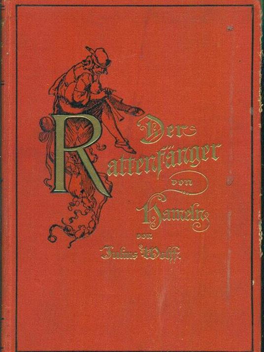 Der rattenfanger von hameln - Julius Wolff - copertina