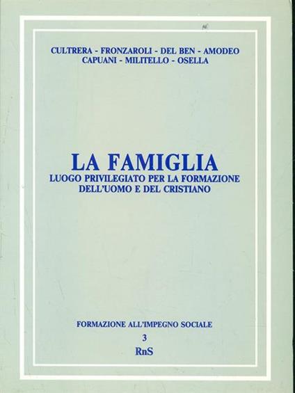 La famiglia - copertina