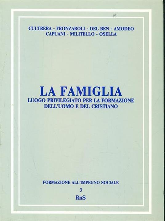 La famiglia - copertina