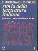 Storia della letteratura italiana 1