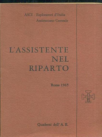 L' assistente del riparto - copertina