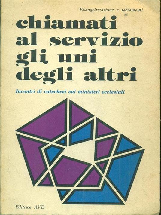 Chiamati al servizio gli uni degli altri - copertina
