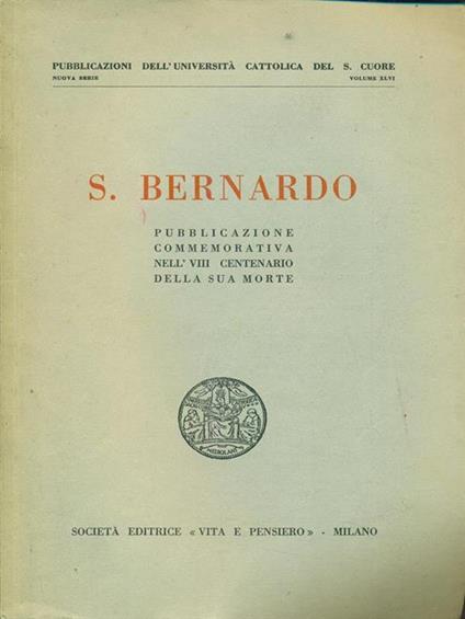 S. Bernardo - copertina