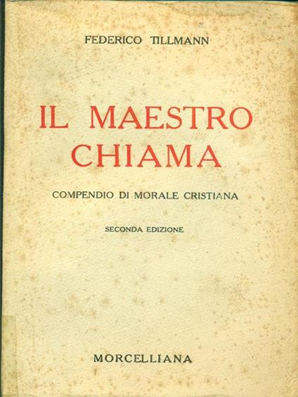 Il maestro chiama - copertina