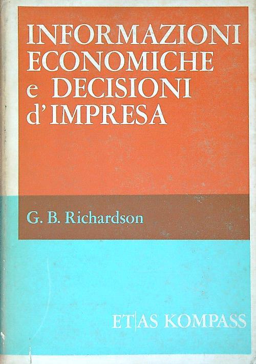 Informazioni economiche e decisioni d'impresa