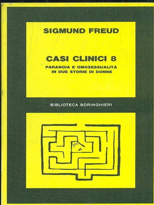 Casi clinici 8 - Sigmund Freud - copertina