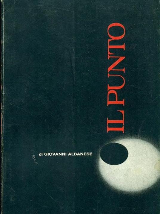 Il punto. Prima edizione. Copia autografata - copertina