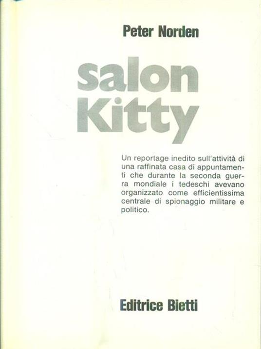 Salon Kitty - Peter Norden - copertina