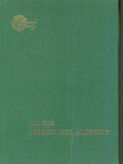 Maria madre del Signore - copertina