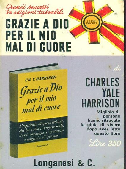 Grazie a Dio per il mio mal di cuore - copertina