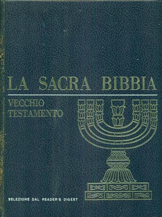 La sacra Bibbia vecchio testamento vol 2 - copertina