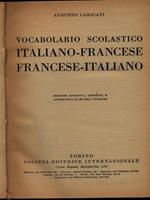 Vocabolario scolastico italiano-francese e francese-italiano