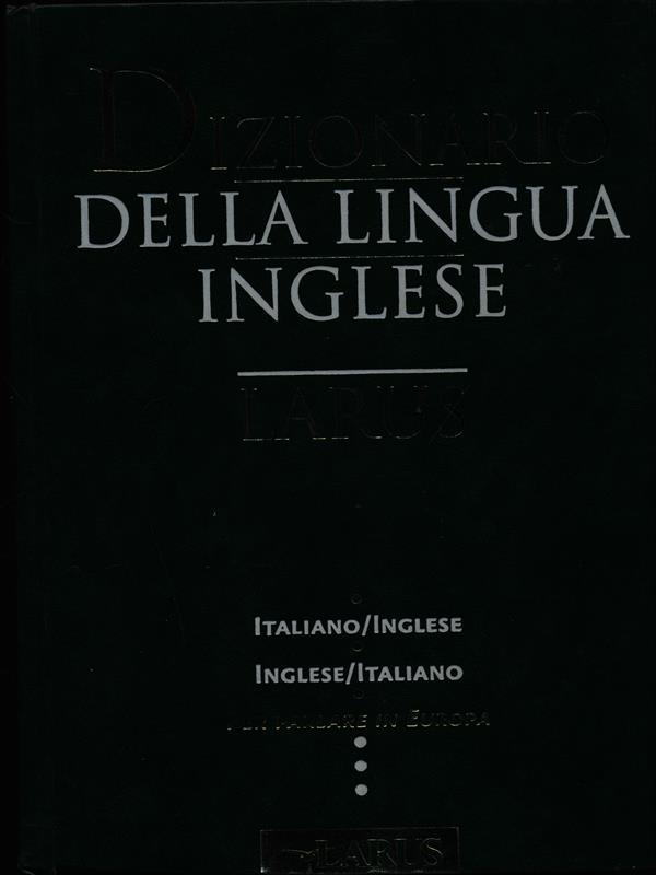 Dizionario della lingua inglese