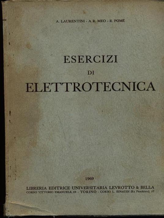 Esercizi di elettrotecnica - copertina
