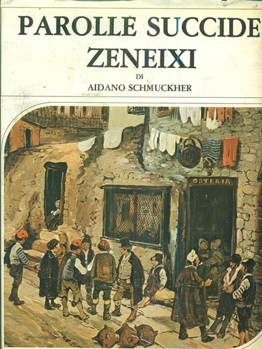 Parolle Succide Zeneixi - Aidano Schmuckher - copertina