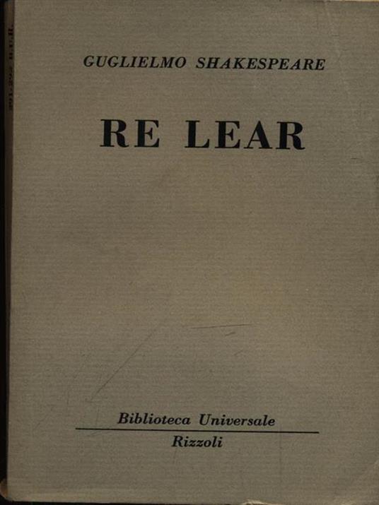 Re Lear - William Shakespeare - 3