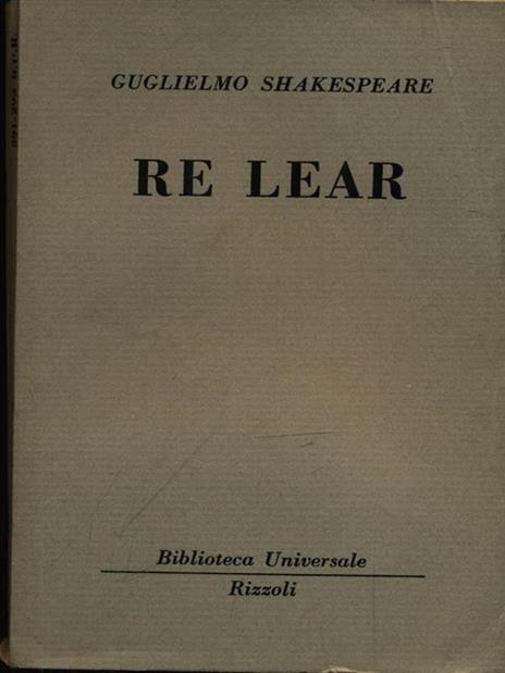 Re Lear - William Shakespeare - 5