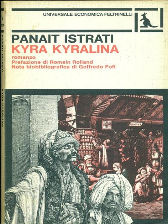 Kyra Kyralina - Panait Istrati - copertina