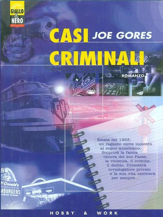 Casi criminali - Joe Gores - copertina