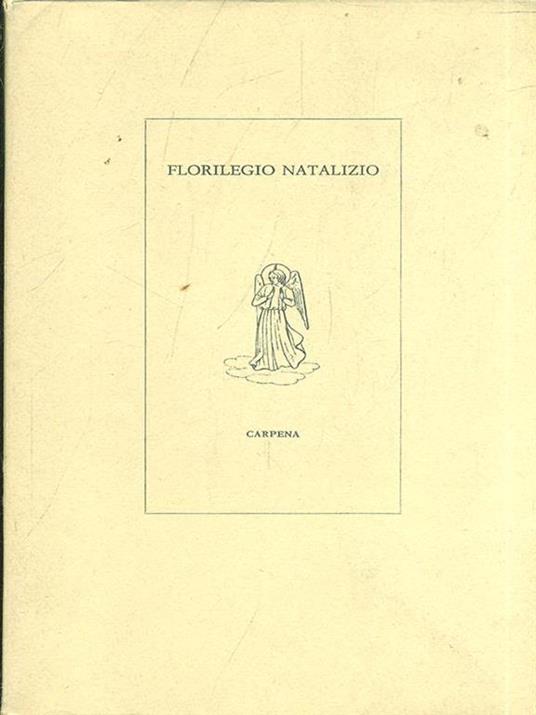 Florilegio Natalizio - Piero Raimondi - copertina