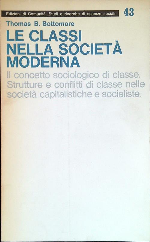 Le classi nella società moderna