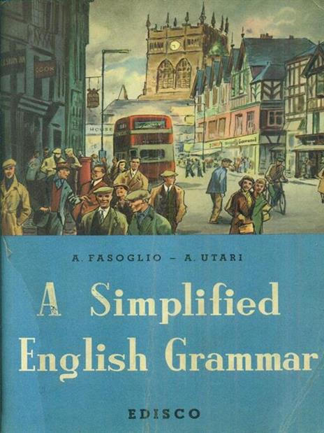 A simplified English Grammar - copertina