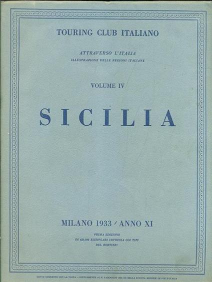 Sicilia - copertina